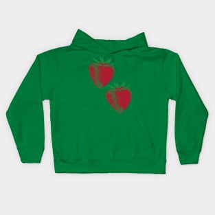 Strawberries Kids Hoodie